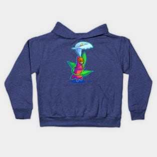 Forest Sprite Brings A Gift Kids Hoodie